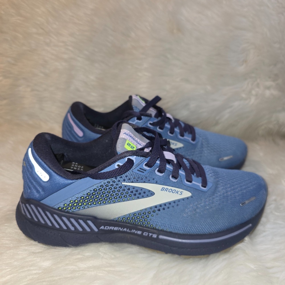 Brooks Adrenaline GTS 22 Shoes - Women's 7.5 - Blue/Purple/Nightlife